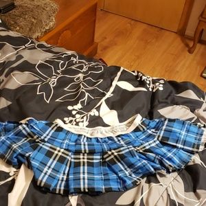 Plaid Mini Skirt